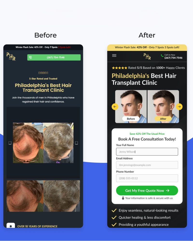 High Converting Shopify Landing Page, Product Page 1