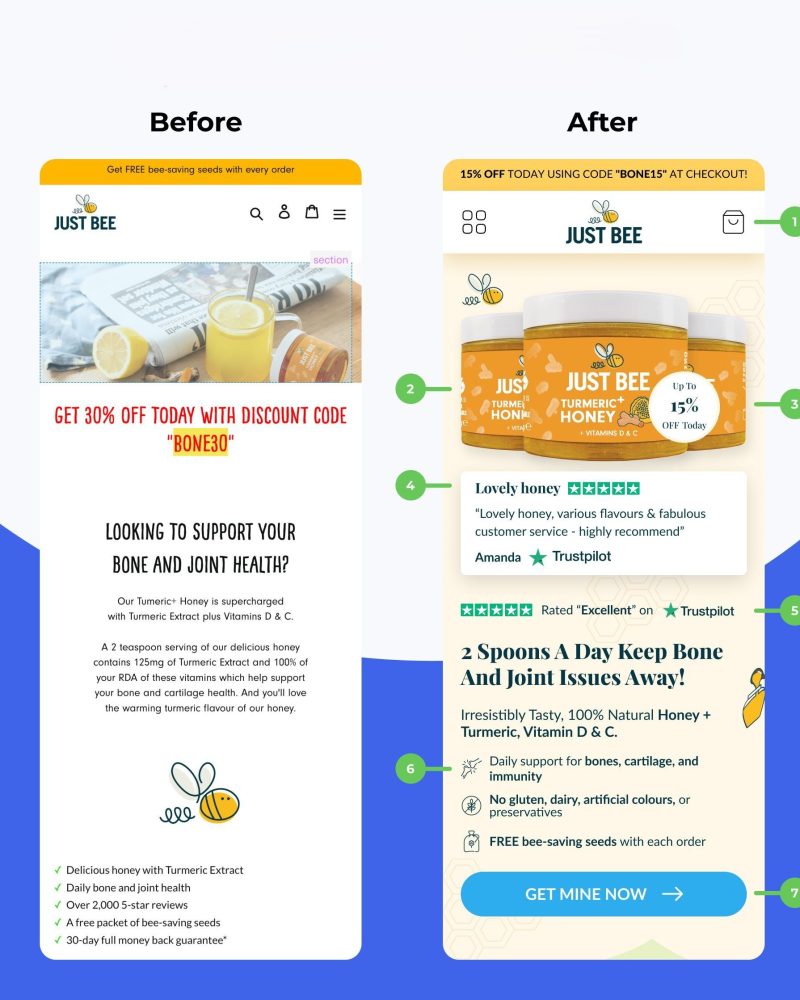 High Converting Shopify Landing Page, Product Page 17
