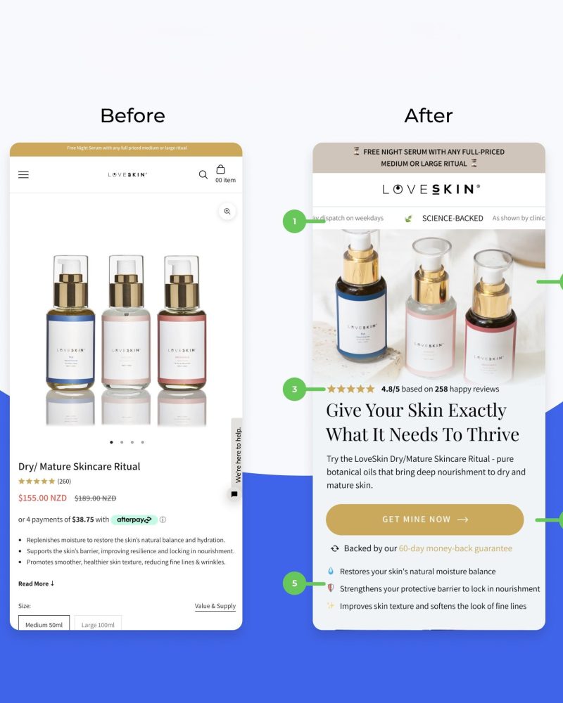 High Converting Shopify Landing Page, Product Page 20