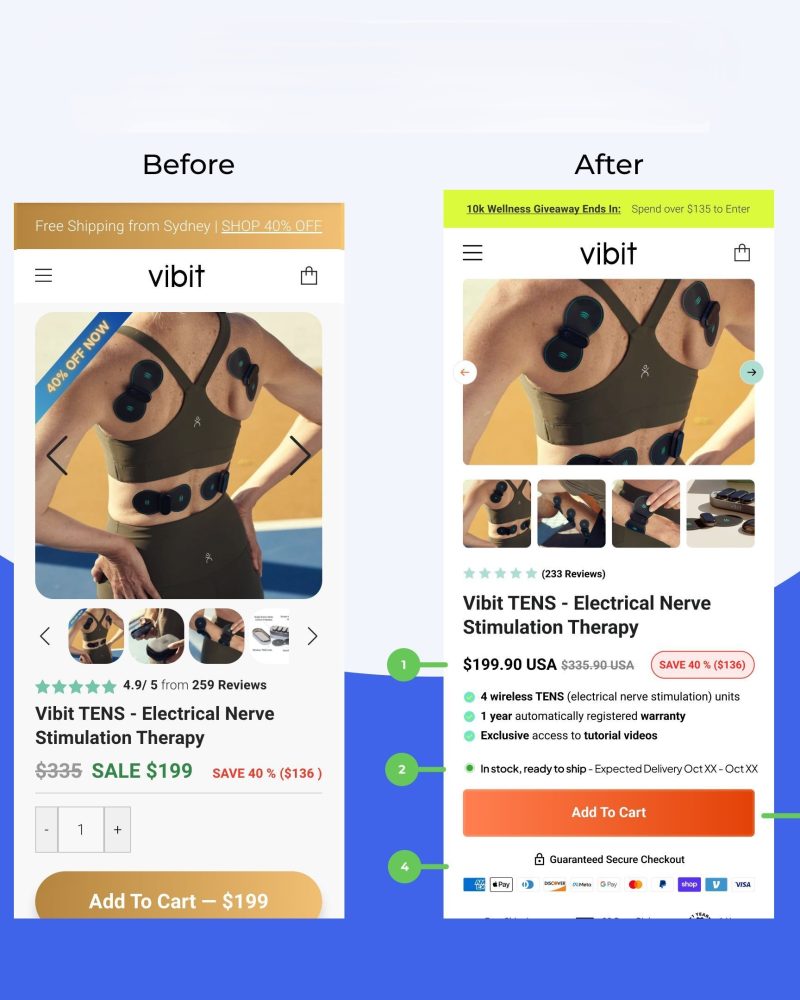 High Converting Shopify Landing Page, Product Page 23