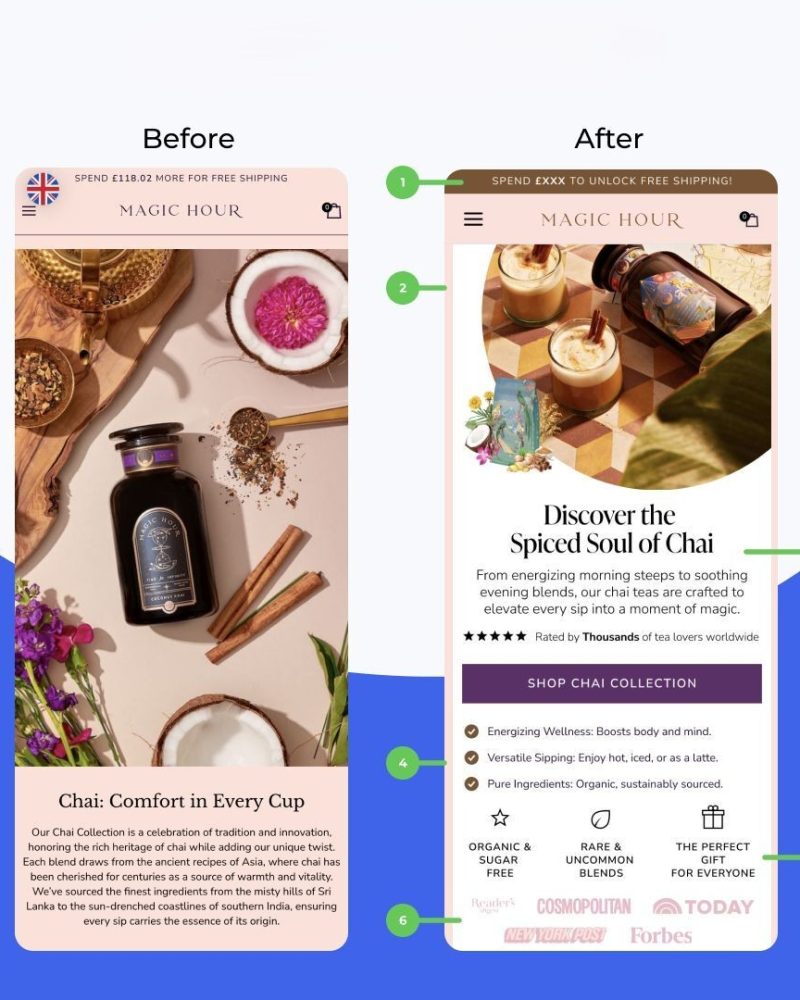 High Converting Shopify Landing Page, Product Page 24