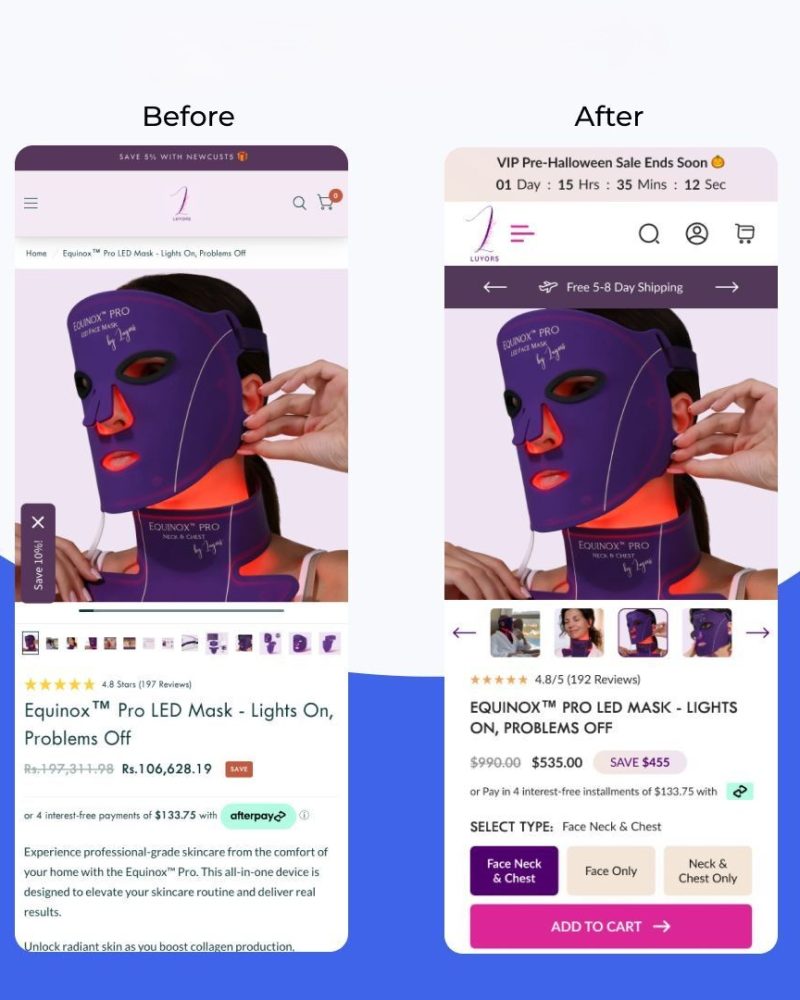 High Converting Shopify Landing Page, Product Page 25