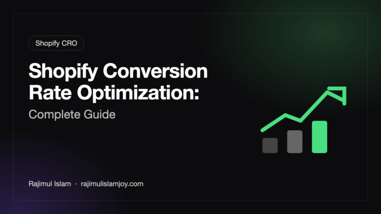 Shopify Conversion Rate Optimization: Complete Guide
